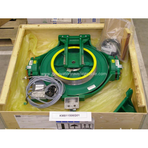 KM811506G01 KONE Elevator MX10 Gearless Traction Machine